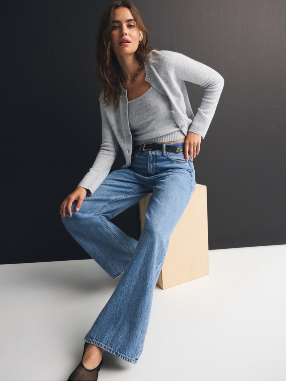 Abercrombie & Fitch Low Rise Ultra Loose Jean
